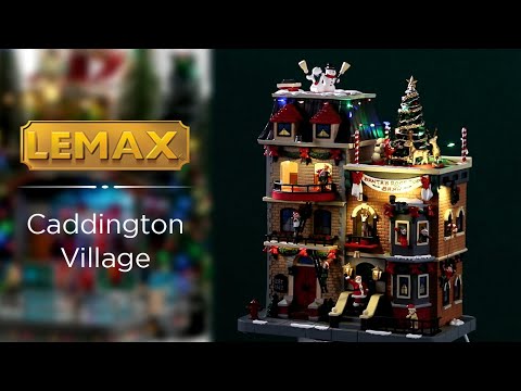 LEMAX Santa's Rooftop Bash, with 4.5V Adaptor #25861